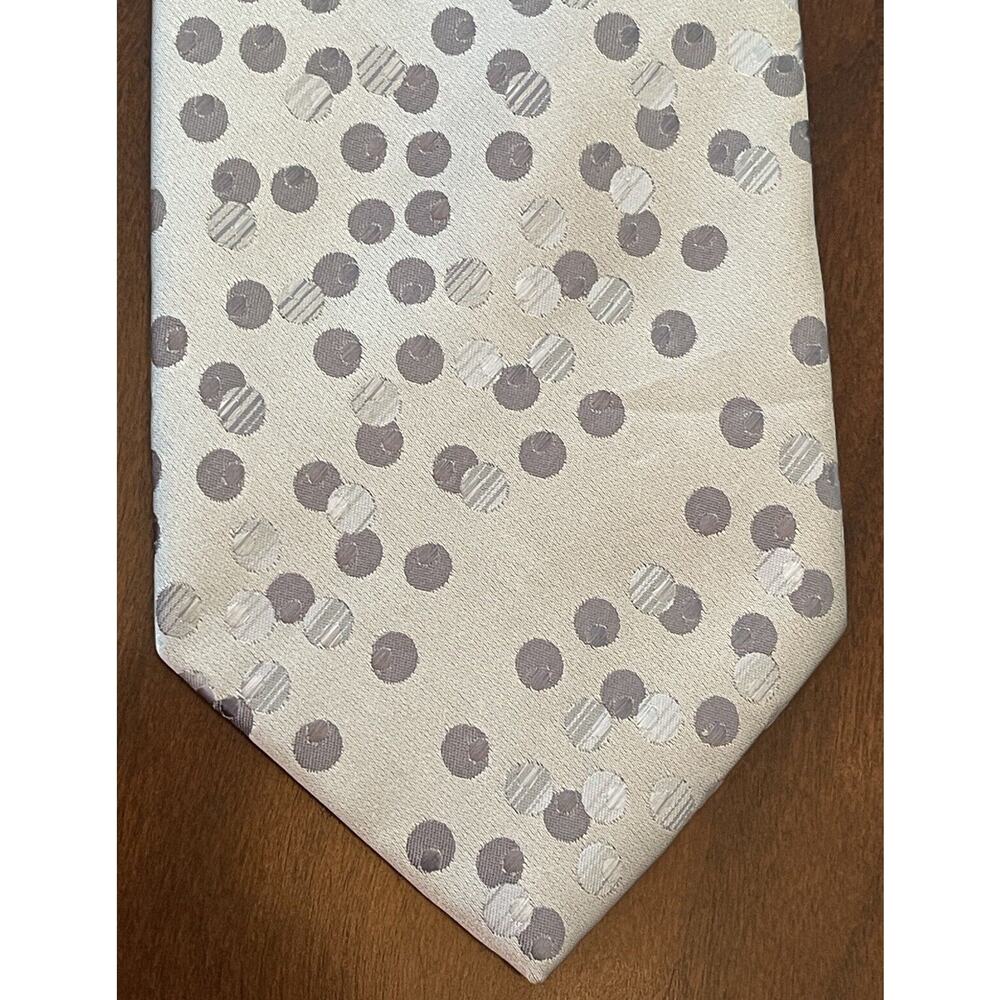 Satya Paul Gray Microfiber Men’s Neck Tie